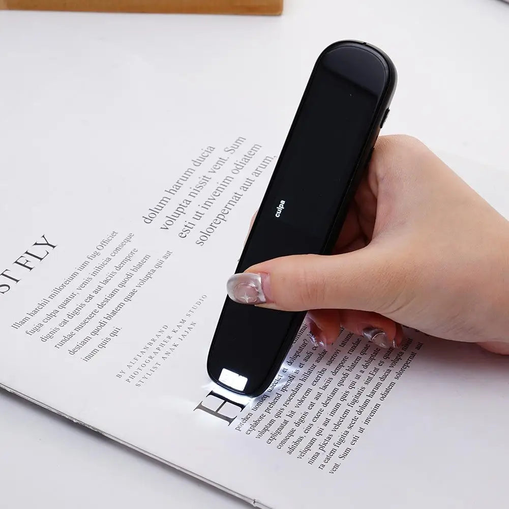 Offline Translation Pen For Teacher Student Dictionary English Intelligent Scanning Point Reading 123 Languages Translator Pen